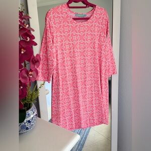 Coral Floral Women's Resort Wear Dress *Catalina Cloth*